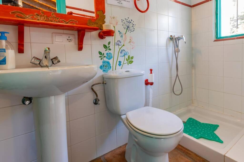 Casa Rosa, Con Encanto Y Piscina Climatizada Фрихилиана Экстерьер фото